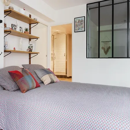 Daire Bright And Airy 1bd Quartier De La Gare Paris