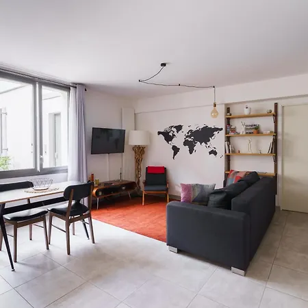 Bright And Airy 1bd Quartier De La Gare Daire *