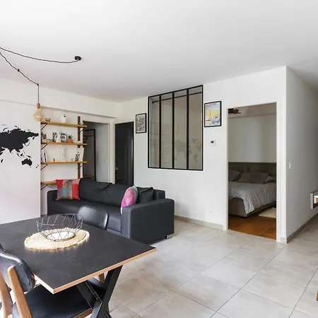 Bright And Airy 1bd Quartier De La Gare *