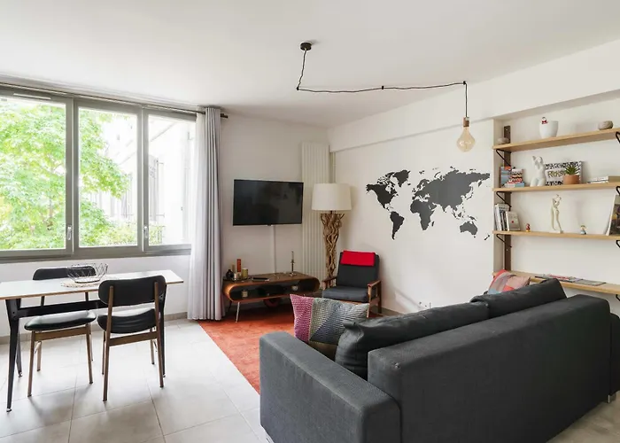 Bright And Airy 1bd Quartier De La Gare