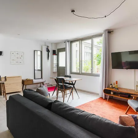 شقة Bright And Airy 1bd Quartier De La Gare باريس